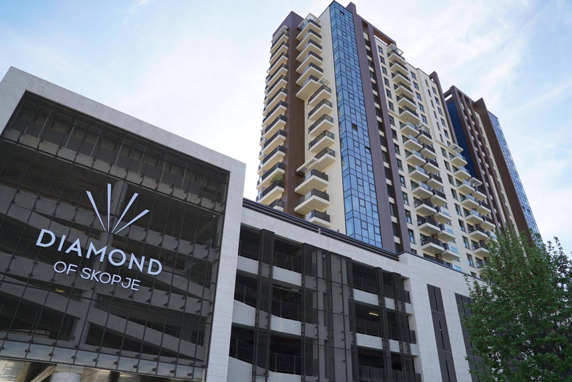 Diamond 72 Apartment , Skopje City - Center, Diamond Residences, Free Parking Esterno foto